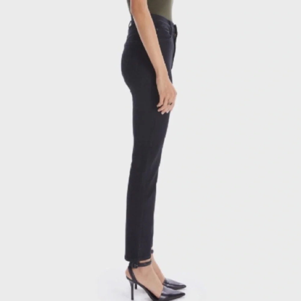 MOTHER Denim High Waisted Rider Ankle Jeans In Not Guilty 26 NWOT